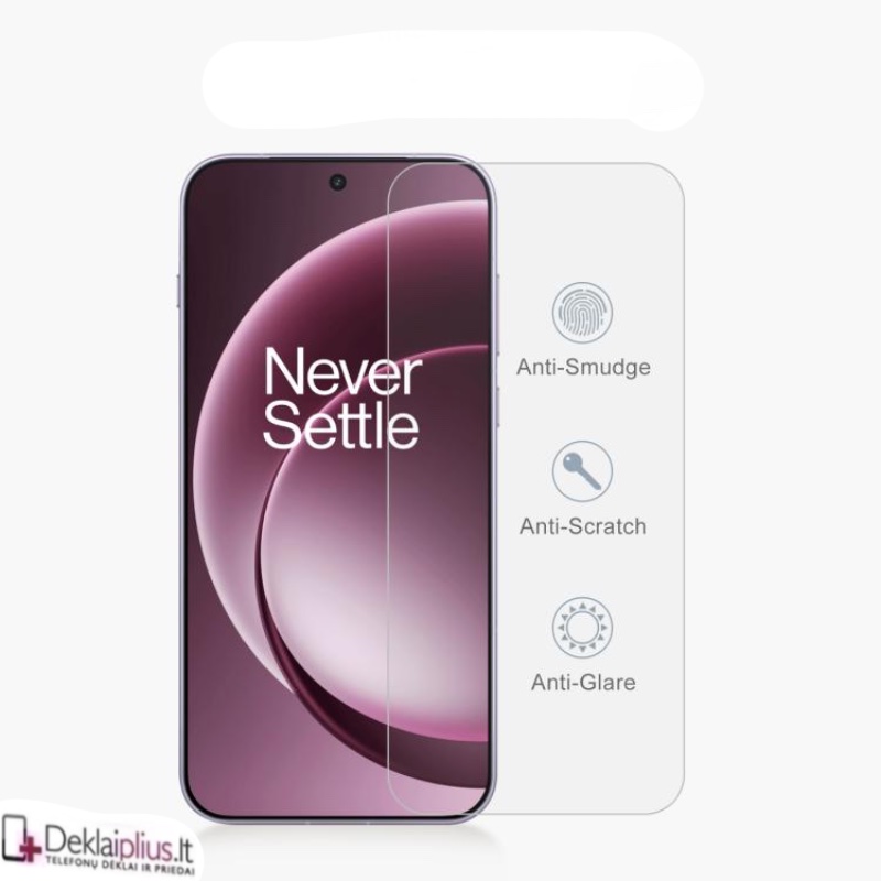 Telefono ekrano grūdintas stiklas (Oneplus 15R) Telefono ekrano grūdintas stiklas (Oneplus 15R)